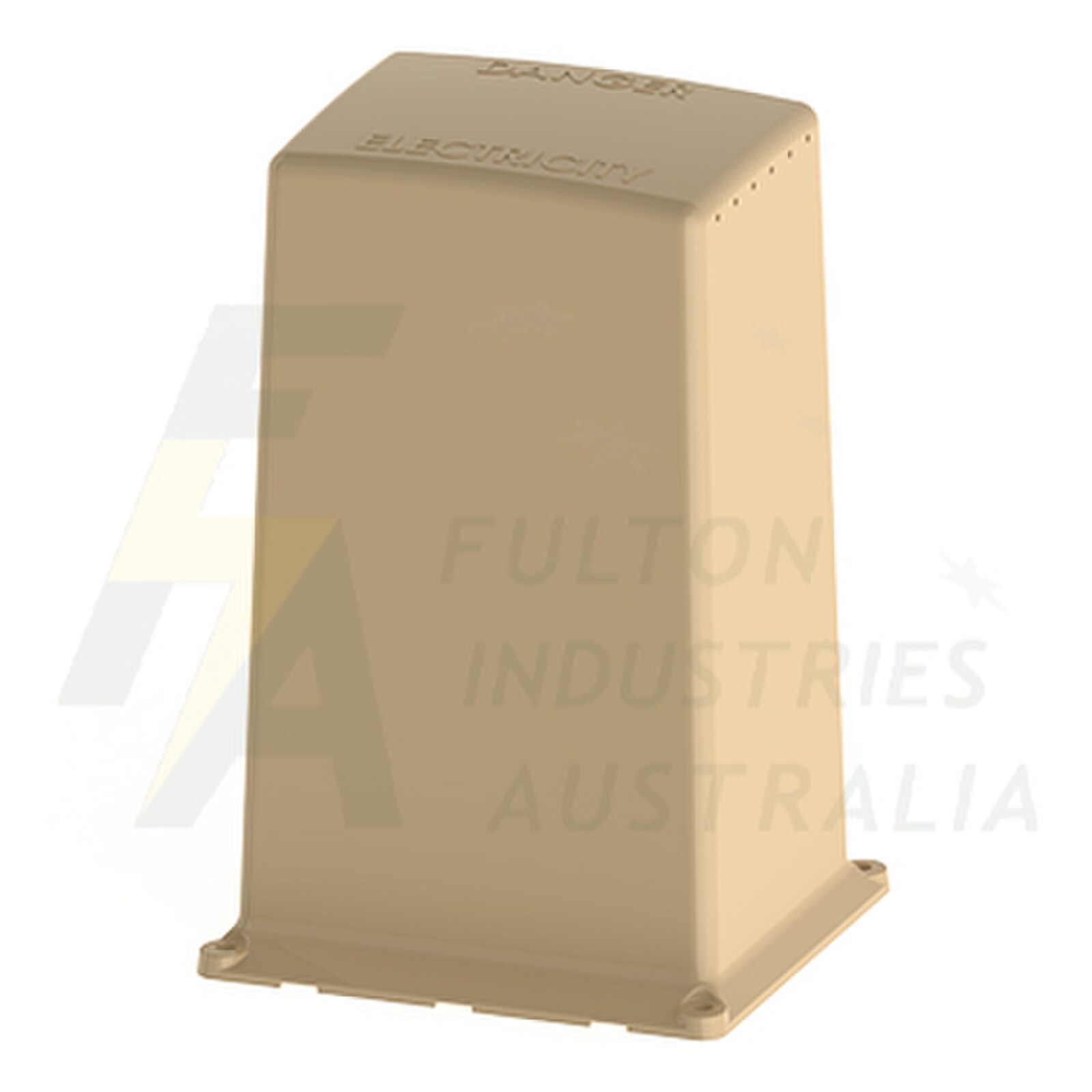 PPB2TVB tall beige vented poly pillar